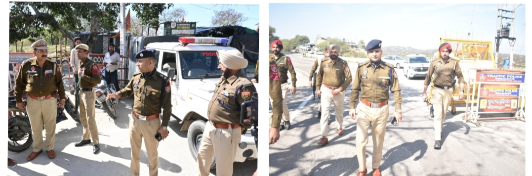 ‘नशे पर जंग’ जिले में ऑपरेशन सील-9 के तहत 11 अंतरराज्यीय नाकों पर चेकिंग जारी